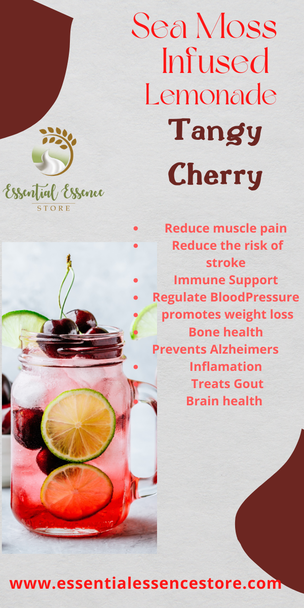 Sea Moss infused Lemonade