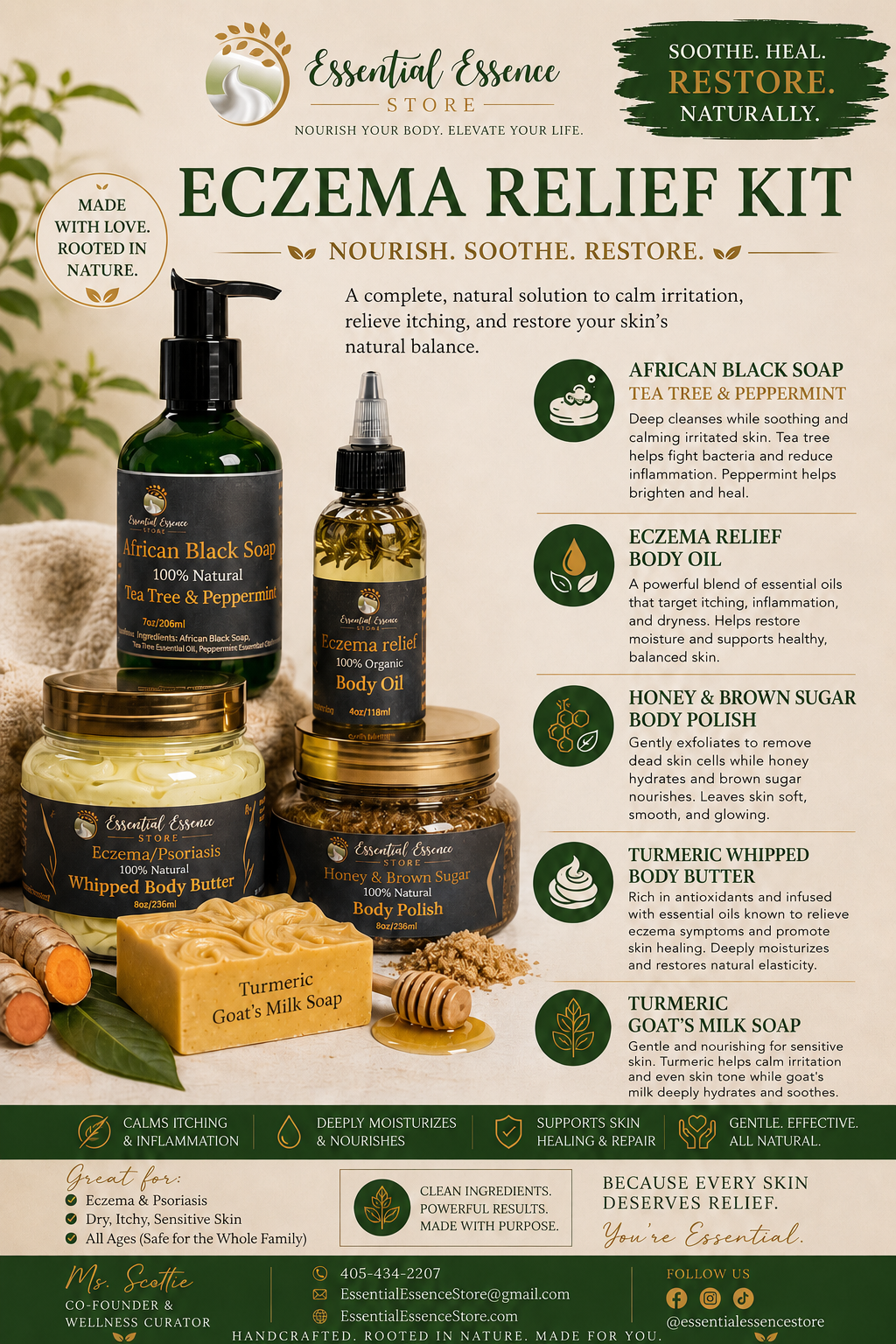 Eczema Skin Care Kit